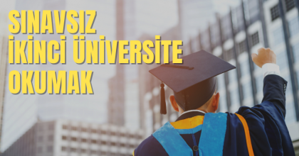 Sınavsız 2. Üniversite İçin Şartlar
