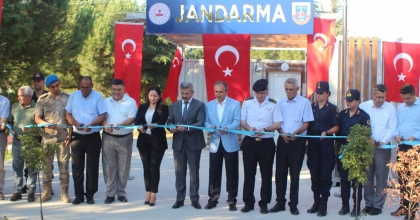 EŞME'DE JANDARMA ASAYİŞ NOKTASI HİZMETE AÇILDI  