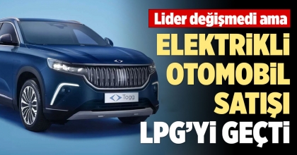 ELEKTRİKLİ OTOMOBİL SATIŞI LPG’Yİ GEÇTİ