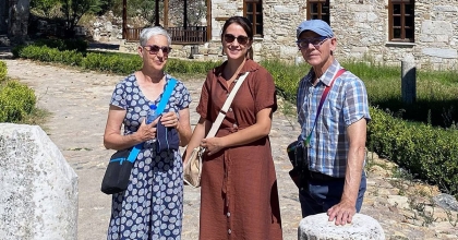 DÜNYANIN EN ÖNEMLİ TARİHÇİSİ STRATONİKEİA'YI ZİYARET ETTİ