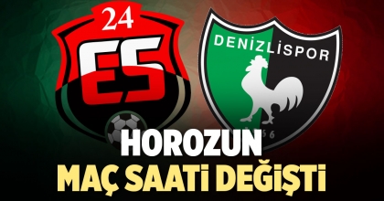 HOROZUN MAÇ SAATİ DEĞİŞTİ