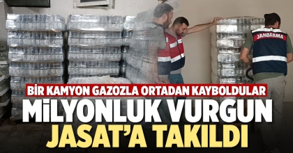 MİLYONLUK VURGUN JASAT’A TAKILDI