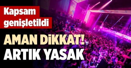 ALKOLLÜ İÇKİ VE SİGARANIN SATIŞ YASAĞI KAPSAMI GENİŞLETİLDİ