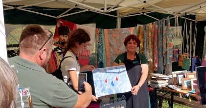 EBRU VE KEÇE SANATI BULGARİSTAN'DA TANITILDI