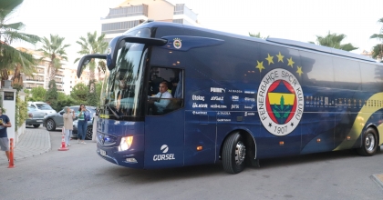 FENERBAHÇE KAFİLESİ ANTALYA'DA