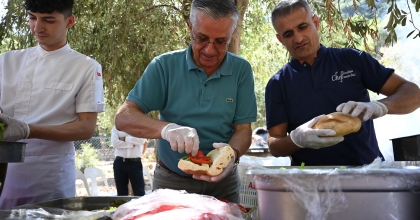 BAŞKANDAN ÖĞRENCİLERE MANGAL PARTİSİ