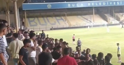 TARAFTARLAR BİRBİRİNE GİRDİ