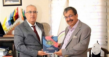 BAŞKAN ARSLAN’DAN HAYATİ İNANÇ’A ANLAMLI HEDİYE