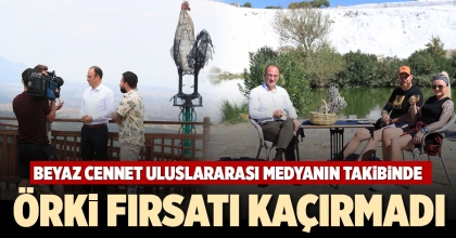 BEYAZ CENNET ULUSLARARASI MEDYANIN TAKİBİNDE