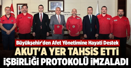 BÜYÜKŞEHİR'DEN AFET YÖNETİMİNE HAYATİ DESTEK