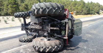 ÇELİK KABİN HAYATINI KURTARDI