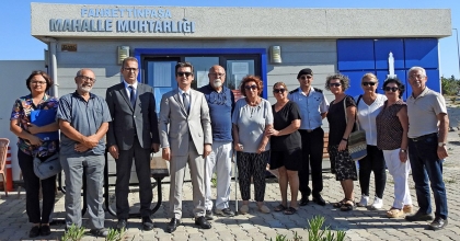 ÇEŞME KAYMAKAMI MARAŞLI'DAN MAHALLE ZİYARETİ