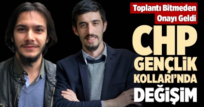 CHP GENÇLİK  KOLLARI’NDA  DEĞİŞİM