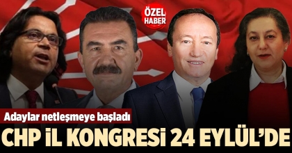 CHP İL KONGRESİ 24 EYLÜL'DE