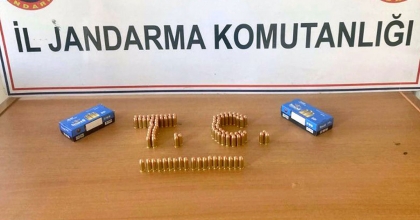 DALAMAN’DA ÇOK SAYIDA MERMİ ELE GEÇİRİLDİ  