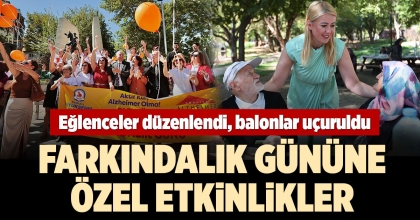 DENİZLİ'DE ALZHEİMER FARKINDALIK GÜNÜ KUTLANDI