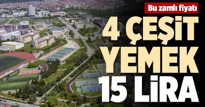 DENİZLİ’DEKİ PAÜ’DE ÖĞRENCİ YEMEK FİYATI 15 LİRA