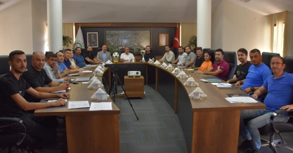 DENİZLİ OSB SÜPER LİGİ TEKNİK TOPLANTISI VE KURA ÇEKİMİ YAPILDI