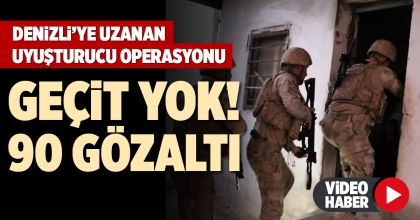 DENİZLİ’YE UZANAN UYUŞTURUCU OPERASYONU