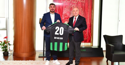 DENİZLİSPOR YÖNETİMİ VALİ COŞKUN’LA BULUŞTU