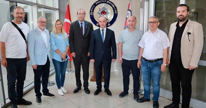 DGC’DEN EMNİYET MÜDÜRÜ SAĞDIÇ’A ZİYARET