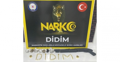 DİDİM'DE POMPALI TÜFEK VE 100 ADET FİŞEK ELE GEÇİRİLDİ