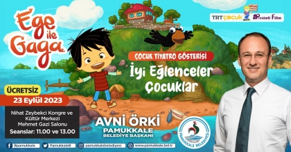 EGE İLE GAGA ÇOCUKLAR İÇİN SAHNE ALACAK