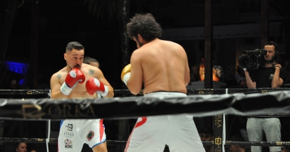 FETHİYE'DE WBC PROFESYONEL BOKS GECESİ YAPILDI