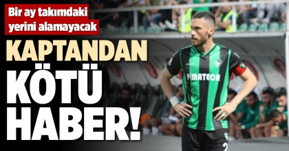 KAPTAN’DAN  KÖTÜ HABER!