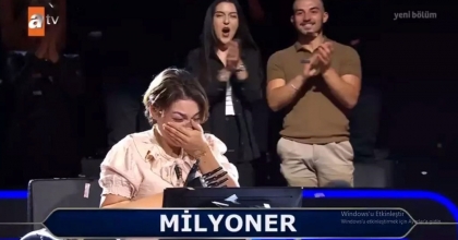 KİM MİLYONER OLMAK İSTER'DE 1 MİLYON TL'LİK TARİHİ AN!