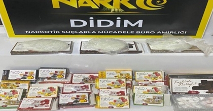 LOKUM PAKETİNE UYUŞTURUCU SAKLAMIŞLAR  