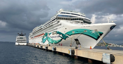 BODRUM'A İKİ GEMİYLE 2 BİN 613 YOLCU GELDİ