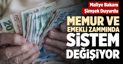 MEMUR VE EMEKLİ ZAMMINDA SİSTEM DEĞİŞİYOR