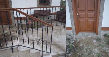 MUHTARLIK BİNASINA VERİLEN ZARARIN ALTINDAN ÇOCUKLAR ÇIKTI