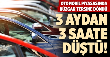 OTOMOBİL PİYASASINDA RÜZGAR TERSİNE DÖNDÜ