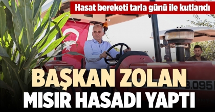 SİLAJLIK MISIRLARIN HASADI BAŞLADI