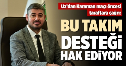 BU TAKIM DESTEĞİ HAK EDİYOR