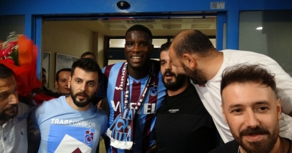Trabzonspor'un Yeni Transferi Paul Onuachu, Coşkuyla Karşılandı