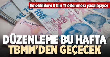 DÜZENLEME BU HAFTA TBMM'DEN GEÇECEK