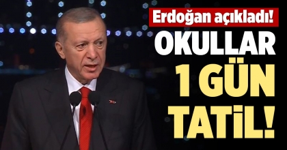 OKULLAR 1 GÜN TATİL!