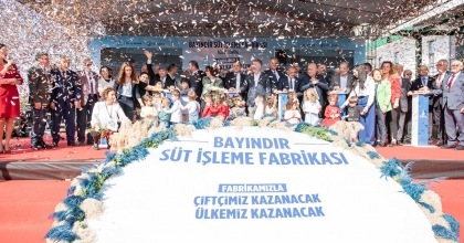 100. YIL BAYINDIR SÜT İŞLEME FABRİKASI KAPILARINI AÇTI