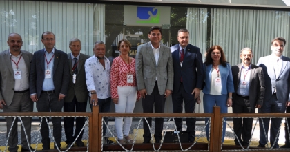 EGF YÖNETİM KURULU’NDAN BAŞKAN KARACA’YA ZİYARET