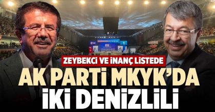 AK PARTİ MKYK’DA İKİ DENİZLİLİ