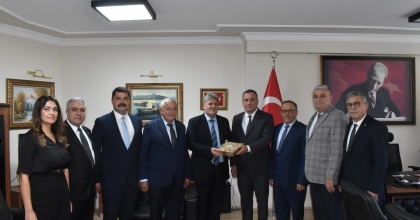AYDIN TİCARET BORSASI’NDAN YENİ CUMHURİYET BAŞSAVCISINA ZİYARET