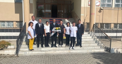 MÜDÜR EKİCİ’DEN OKULLARA ZİYARET