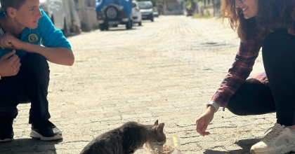 ÖZEL ÖĞRENCİLER SOKAK HAYVANLARINI UNUTMADI