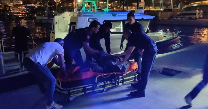 BOĞULMAKTAN SON ANDA KURTARILDI