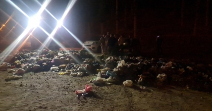 10 TON ÇÖPÜN ARASINDAN CİNAYET DELİLİ ARANDI