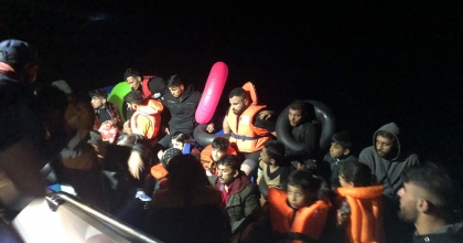 40 DÜZENSİZ GÖÇMEN YAKALANDI