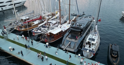 BODRUM CUP'TA YELKENLİLERE GÖRKEMLİ KARŞILAMA